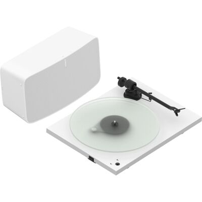Набор Sonos Five + Pro-Ject T1 Phono SB White, Цвет: White