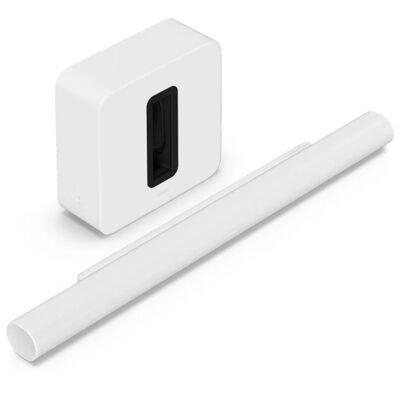 Комплект Sonos Arc Ultra + Sub 4 White, Цвет: White