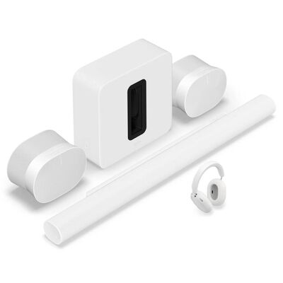 Комплект с Arc Ultra + Ace Ultra + Sub 4 + Era 300 White, Цвет: White