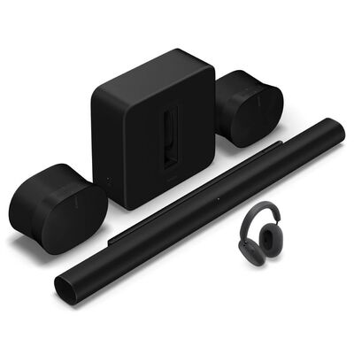Комплект с Arc Ultra + Ace Ultra + Sub 4 + Era 300 Black, Цвет: Black