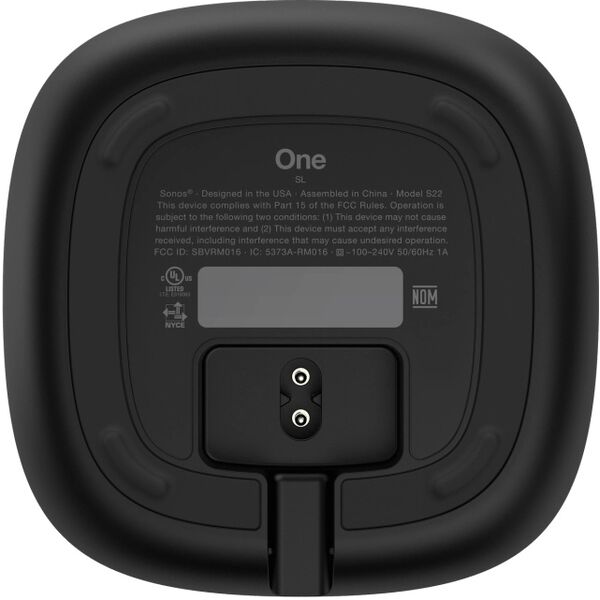 Kолонка Sonos One SL Black, Цвет: Black, изображение 5