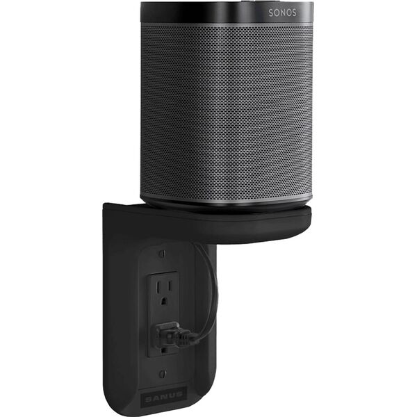 Розетка Sanus для Sonos One (Black), Цвет: Black, изображение 2