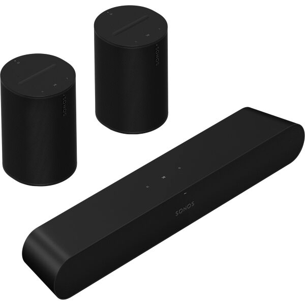 Комплект объемного звучания с Ray (Black), Цвет: Black