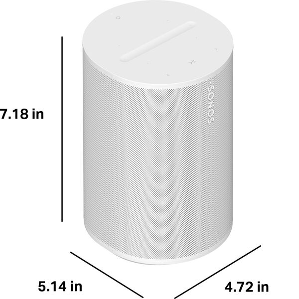 Smart-колонка Era 100 White, Цвет: White, изображение 8