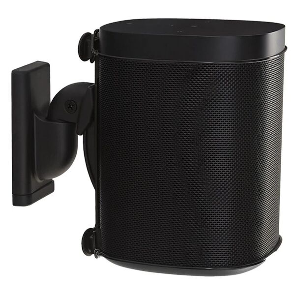 Настенное крепление Sanus для Sonos One (Black Один), Цвет: Black, Комплект: Один, изображение 2