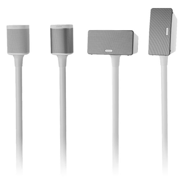 Напольная подставка Sanus для Sonos One (Один White), Цвет: White, Комплект: Один, изображение 2