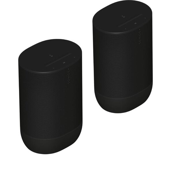 Пара  Sonos Move 2 Black, Цвет: Black