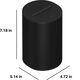Smart-колонка Era 100 Black, Цвет: Black, изображение 8