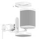 Настенное крепление Sonos One (Один White), Цвет: White, Комплект: Один, изображение 3